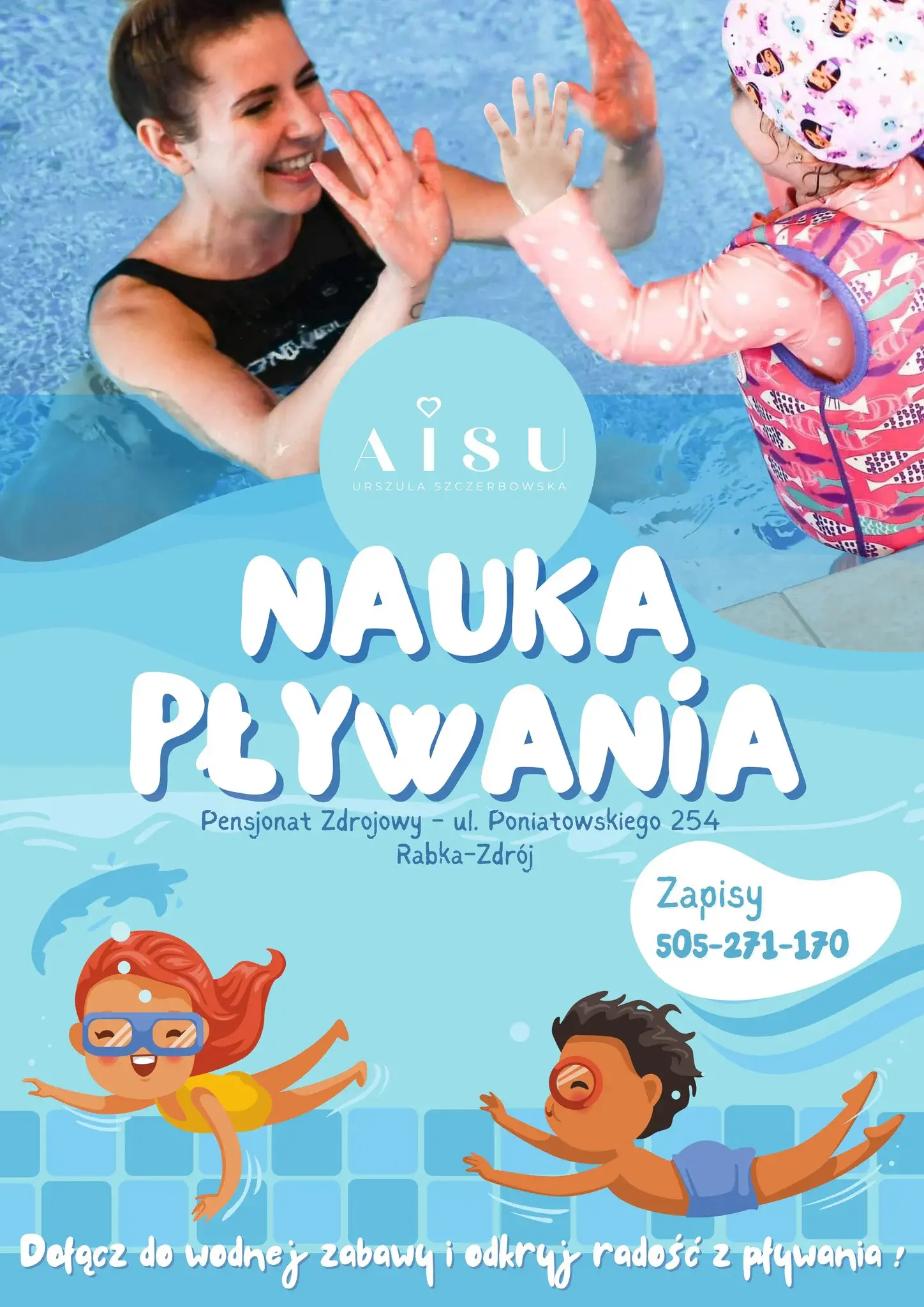 Nauka pływania dla dzieci